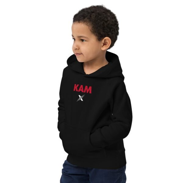 kids eco hoodie black left front 65fc818b4c2fa