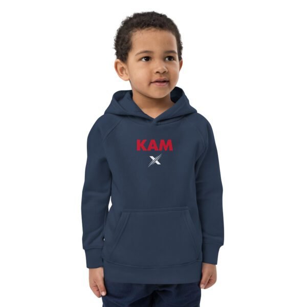 kids eco hoodie french navy front 65fc818b4c525