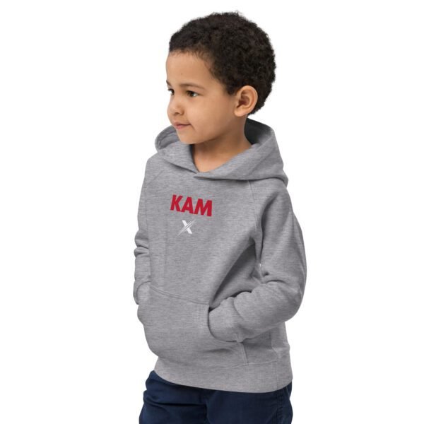 kids eco hoodie grey melange left front 65fc818b4d105