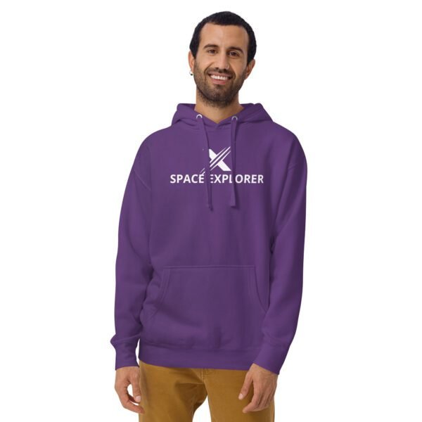 unisex premium hoodie purple front 65fc7b87aee3f