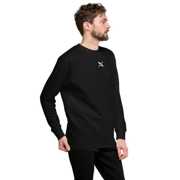 unisex premium sweatshirt black right front 65fc8576a4053