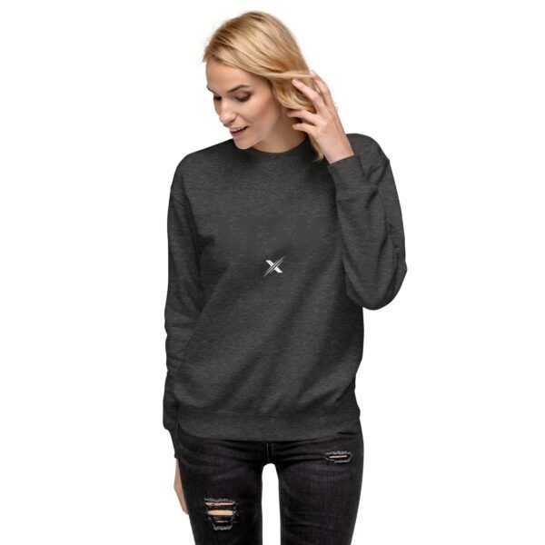 unisex premium sweatshirt charcoal heather front 65fdc96f9038c