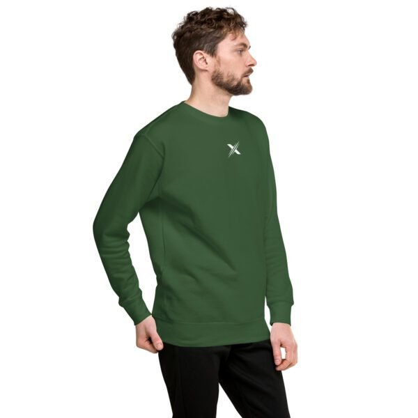 unisex premium sweatshirt forest green right front 65fc8576b1e5b