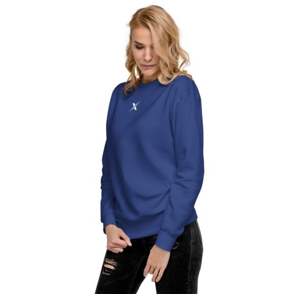 unisex premium sweatshirt team royal left front 65fdb9c49dc99