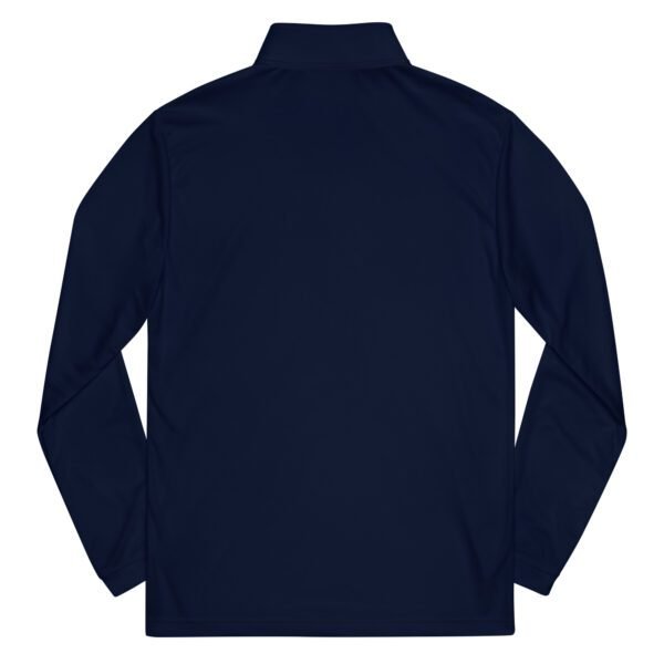 adidas quarter zip pullover collegiate navy back 66287dd329ccf