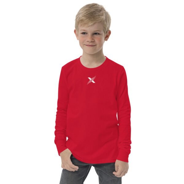 youth long sleeve tee red front 661ec09ee53f0